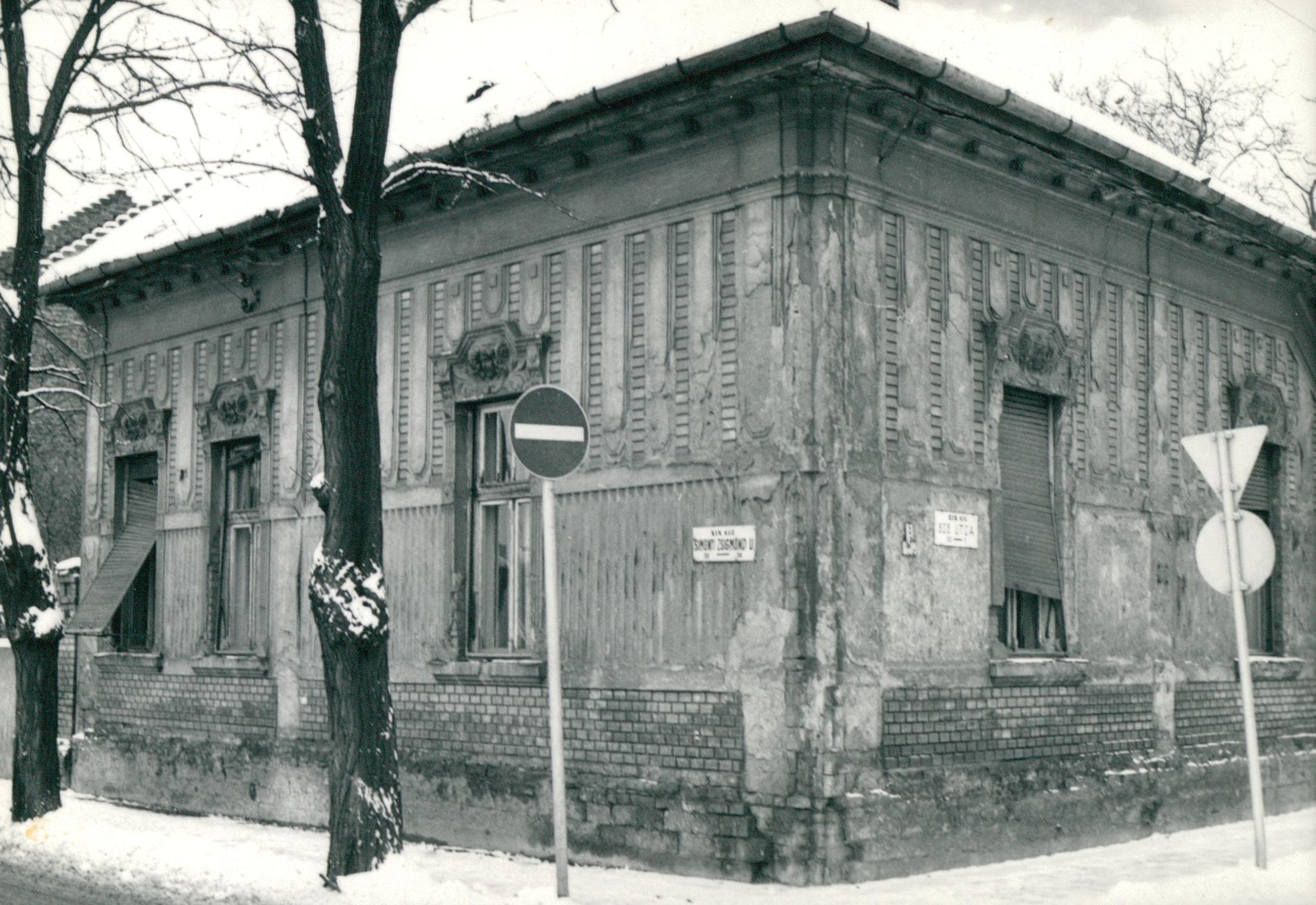 Kispesti állapotfelmérés. Simonyi Zsigmond u. - Sós u. sarka Kispesti állapotfelmérés. Simonyi Zsigmond u. - Sós u. sarka