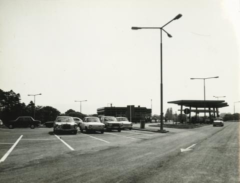 Shell benzinkút az M1 autópályán