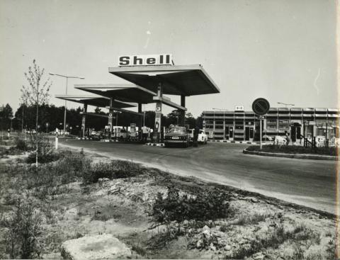 Shell benzinkút az M1 autópályán