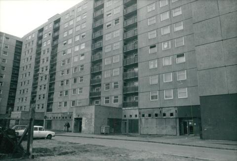 Józsefvárosi lakótelep, 537. épület állapotvizsgálata