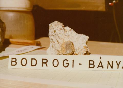 Minta egy bodrogi bányából