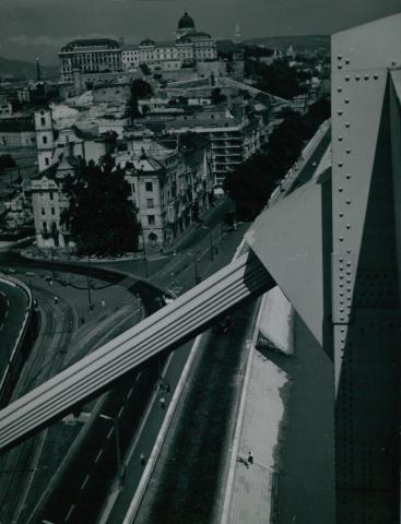 Az Erzsébet híd egyik függesztőkábele