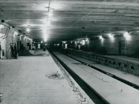 A 3-as metró Pöttyös utcai szakaszának építése