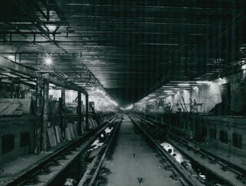 A hármas metró Ecseri úti megállójának épülő peronja