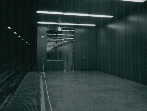 A 3-as metró Ecseri úti peronja