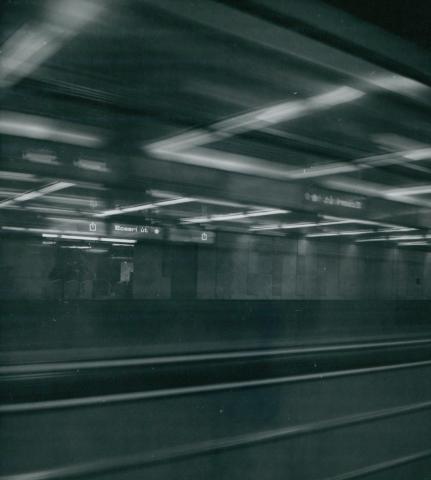 A 3-as metró Ecseri úti peronja