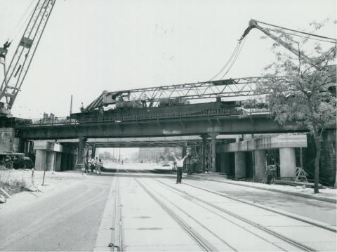 Az Üllői úti vasúti híd rekonstrukciója 