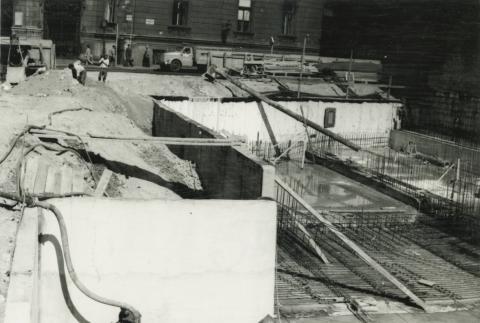 A Budapesti Forgalmi Irányító Központ építése