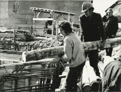 A Budapesti Forgalomirányító Központ építése