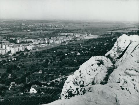 Tatabánya látképe a Kő-hegyről 