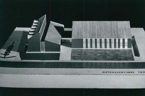 A mátraszentimrei Tanácsház modellje