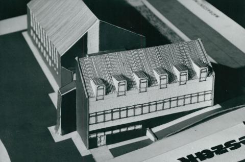 A mátraszentimrei Tanácsház modellje