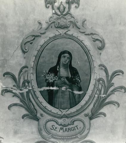 Árpád-házi Szent Margit freskó