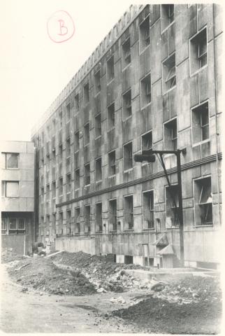 Salgótarján. Nógrád Megyei Tanács székházának felmérése