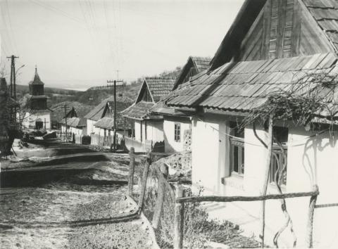 Hollókő. Kossuth Lajos utca felmérése