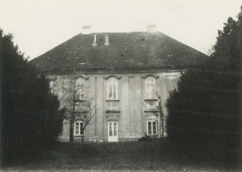 Kőröshegy. Volt Széchenyi-kastély felmérése