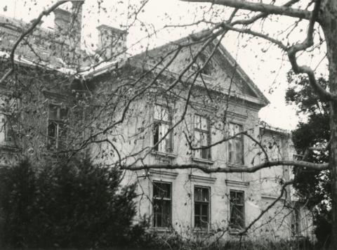 Fonó-Gázlópuszta. Volt Festetics-kastély felmérése