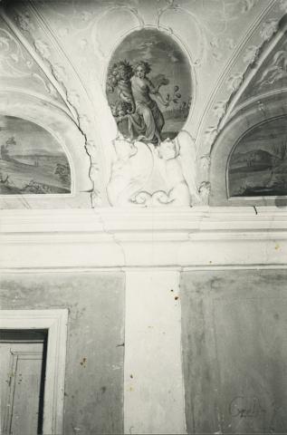 Bük, volt Szapáry-kastély freskója