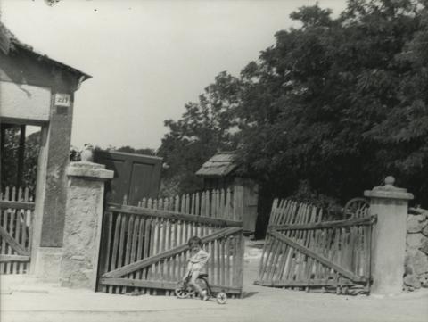Velencei lakóház kapuja