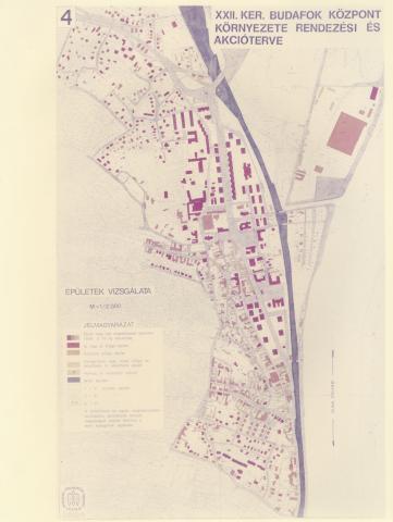 XXII. kerület, Budafok központ környezete rendezési és akcióterve.