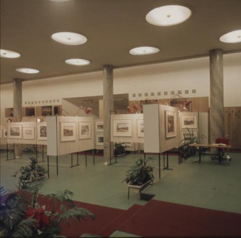 Dobroszláv József akvarelljeinek kiállítása