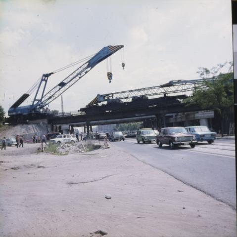Budapest. Üllői úti vasúti híd