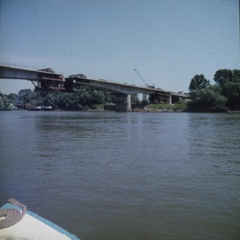 Az épülő Szentes–csongrádi közúti Tisza-híd