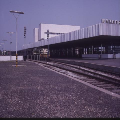 A balatonfüredi vasútállomás