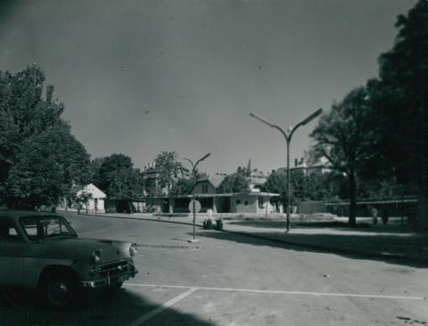 Balatonfüred központja az 1960-as években