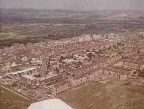 Légifelvétel Kazincbarcika városáról