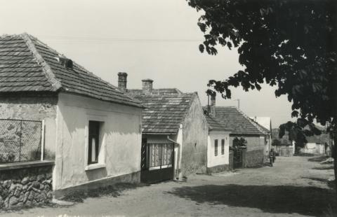 Kisapáti. Utcakép