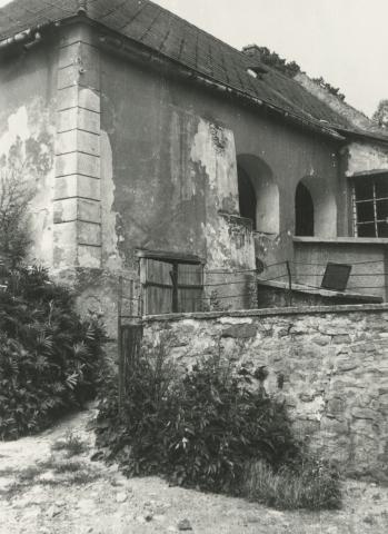 Szentkirályszabadja. Ady Endre utca tornácos sarokháza