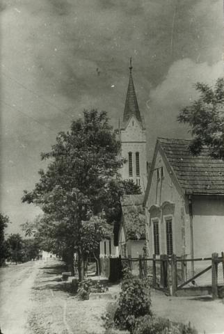 Balatonszentgyörgy. Fő utca.