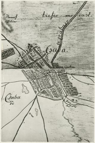 Békéscsaba egy 1783-as térképen