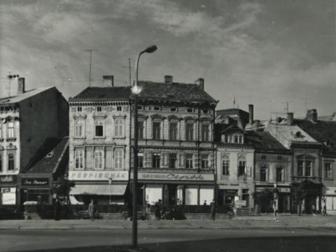 Sopron. Várkerület (akkor Lenin körút)