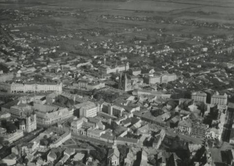 Légifelvétel Nyíregyházáról
