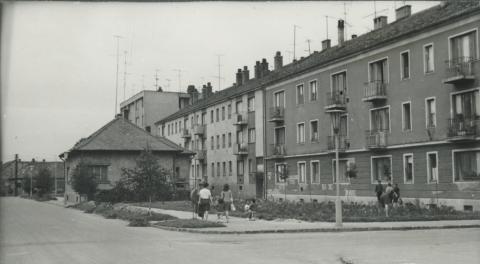Zalaegerszegi utcakép.