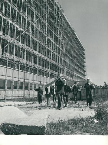 A Jahn Ferenc Dél-pesti Kórház és Rendelőintézet építése